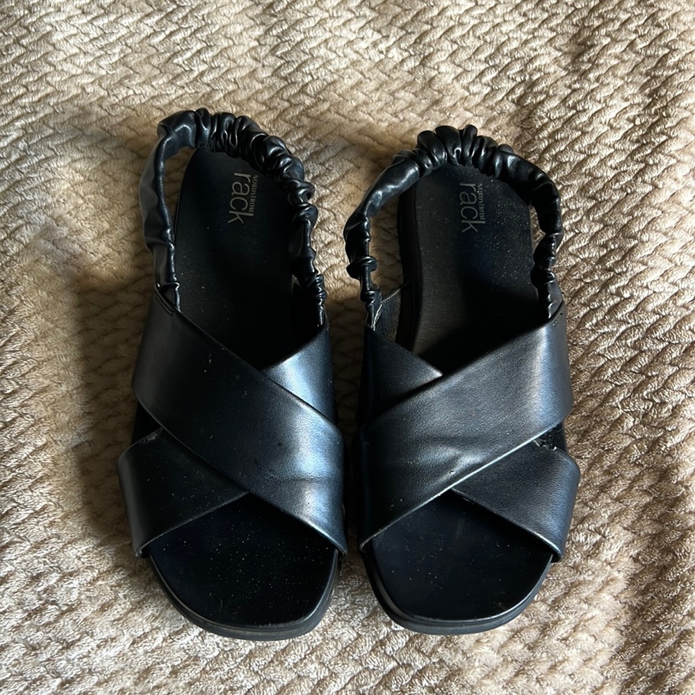 Nordstrom Rack Black Sandals